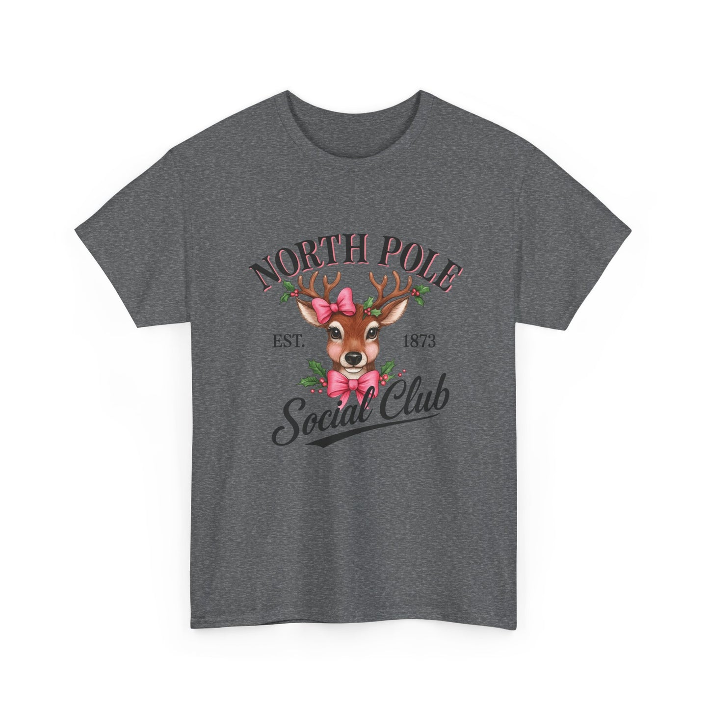 North Pole Social Club Reindeer Tee