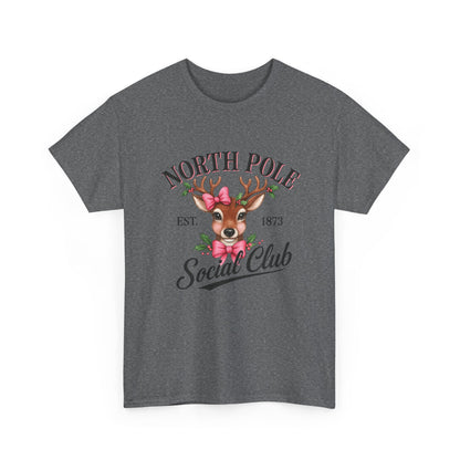 North Pole Social Club Reindeer Tee