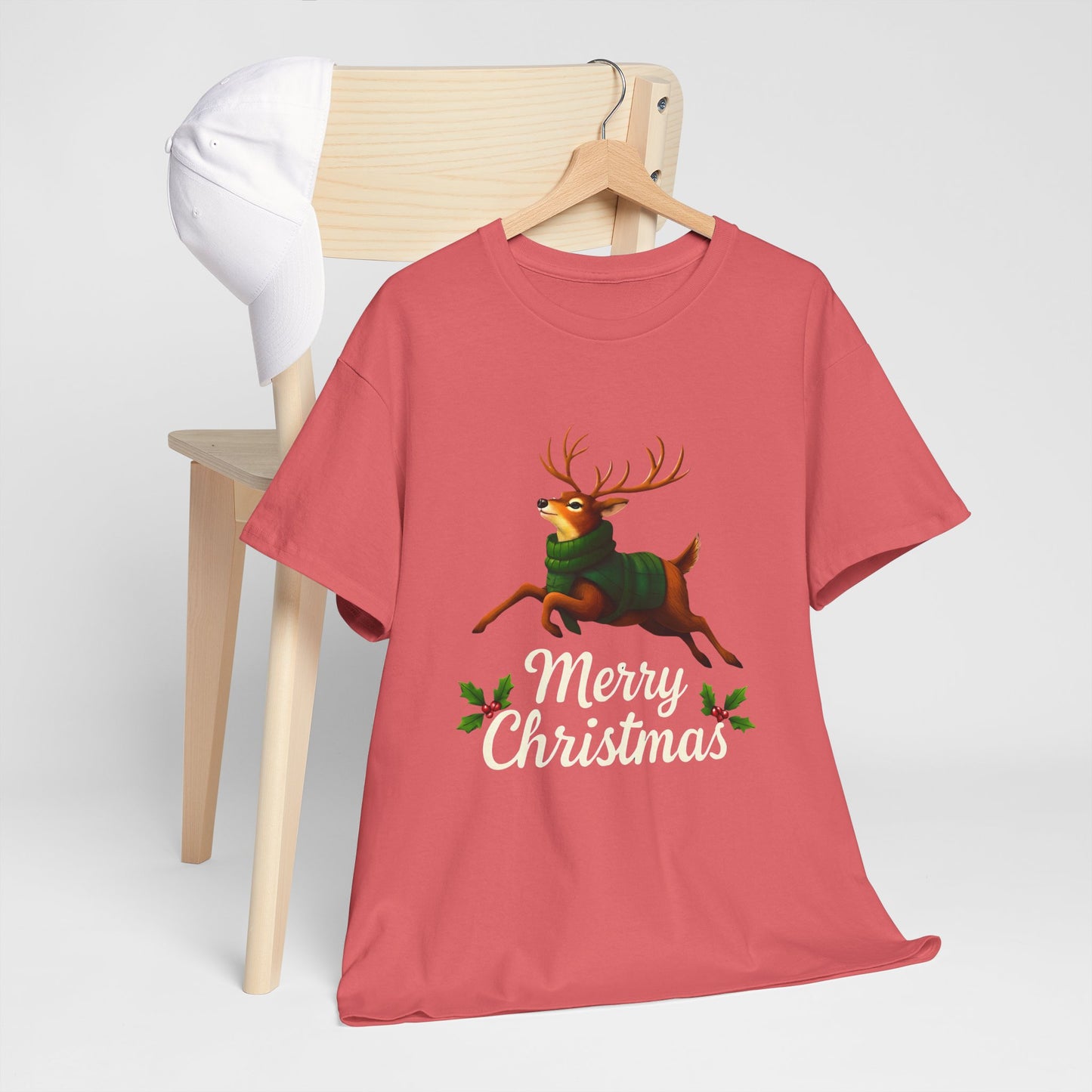 Merry Christmas Reindeer Tee