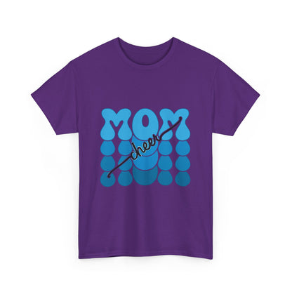 Blue Mom Cheer T-Shirt