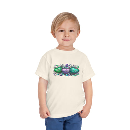 Toddler Tee Live Laugh Love Floral Design