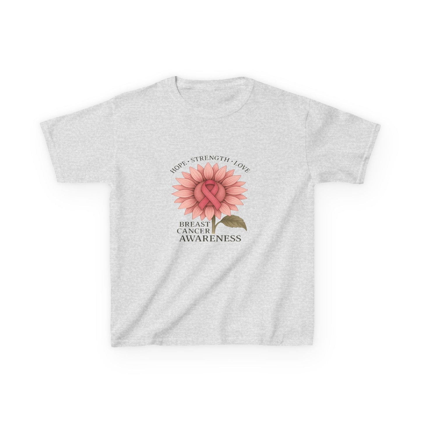 Breast Cancer Awareness Dino Tee - Hope, Strength, Love