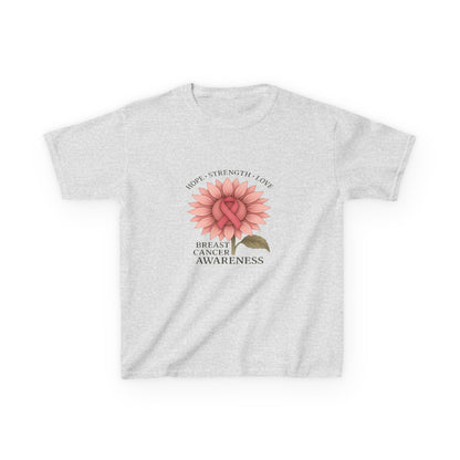 Breast Cancer Awareness Dino Tee - Hope, Strength, Love