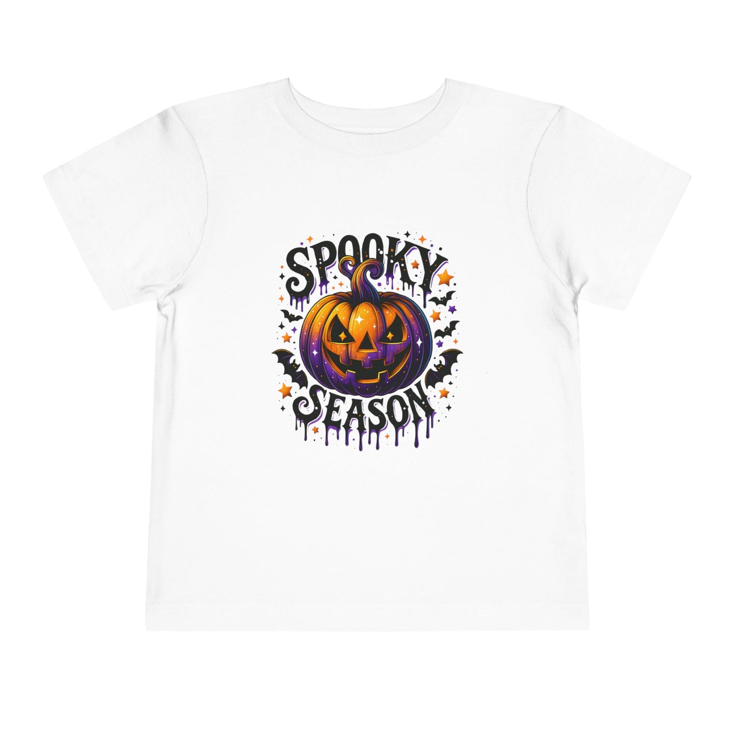 Spooky Season Jack-o'-Lantern Toddler Tee