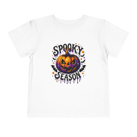Spooky Season Jack-o'-Lantern Toddler Tee
