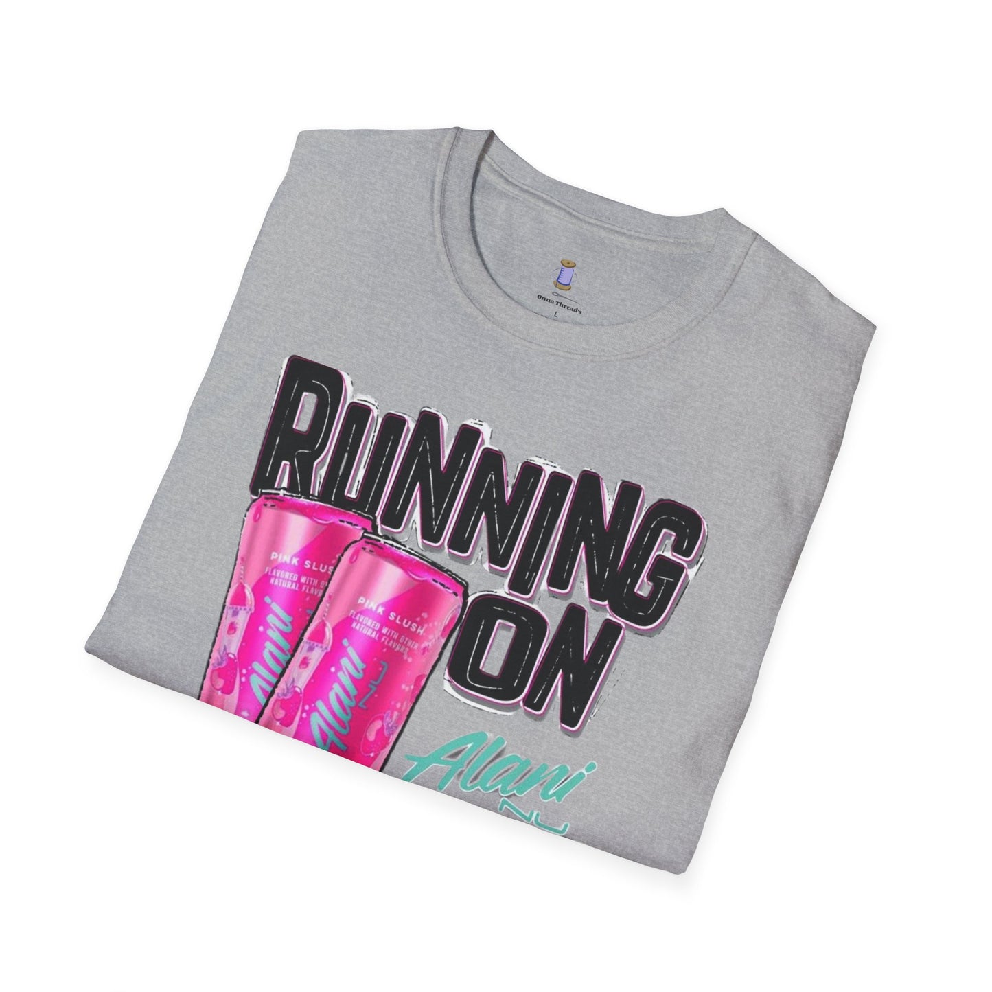 Running on a Prayer T-Shirt, Unisex Graphic Tee, Fun Casual Wear, Gift for Friends, Everyday Style, Faith-Inspired Apparel