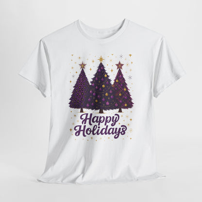 Christmas Tree Unisex Tee - Happy Holidays Design