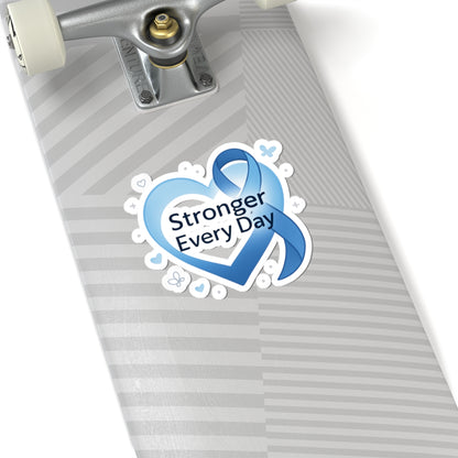 Sticker - Diabetes Stronger Every Day Kiss-Cut Stickers