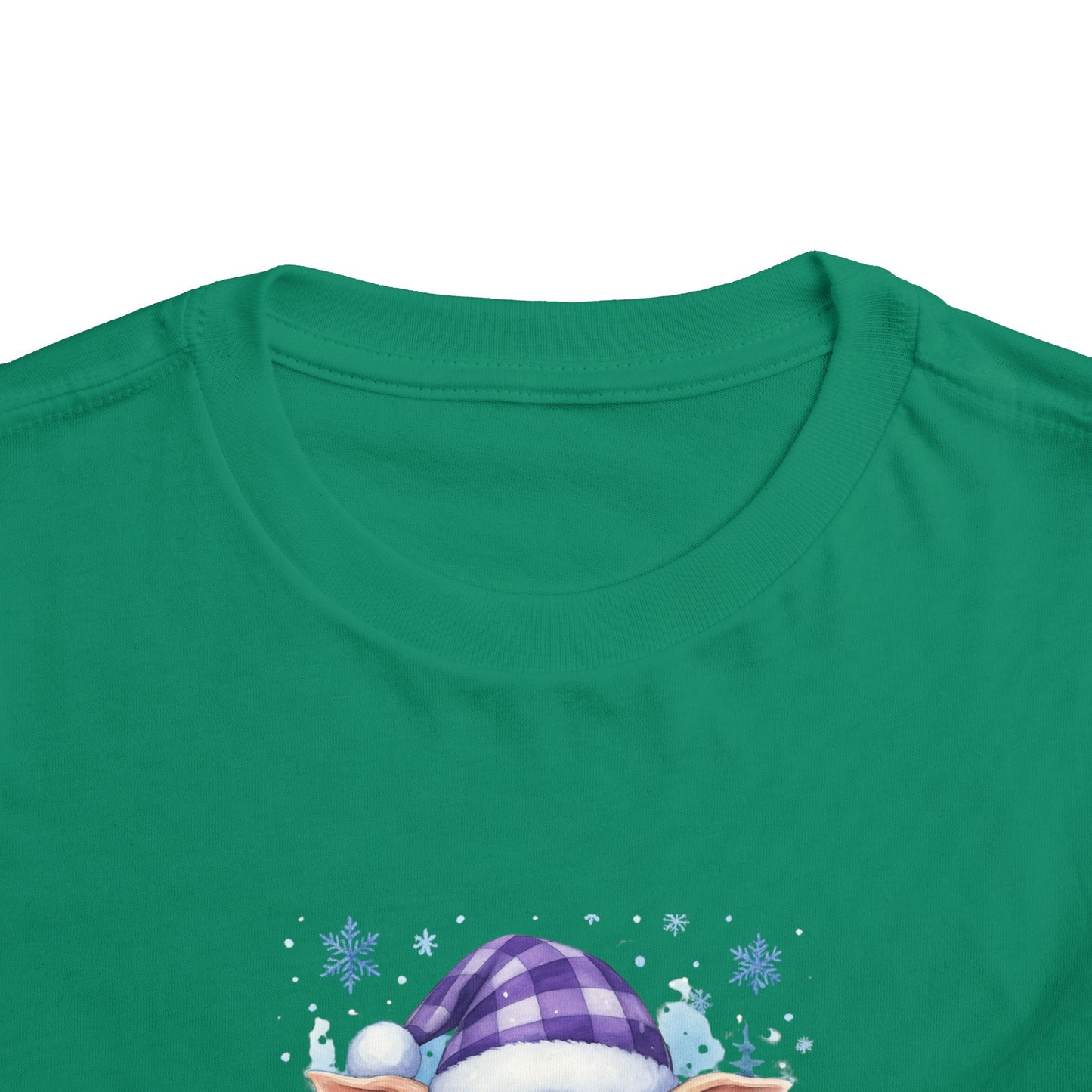 Chillin' Piggy Toddler Christmas Tee