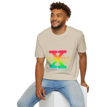 Retro Generation X T-Shirt | Vintage Style Tee, Unisex Gift, Nostalgia Apparel, 80s 90s Fashion, Graphic Tee