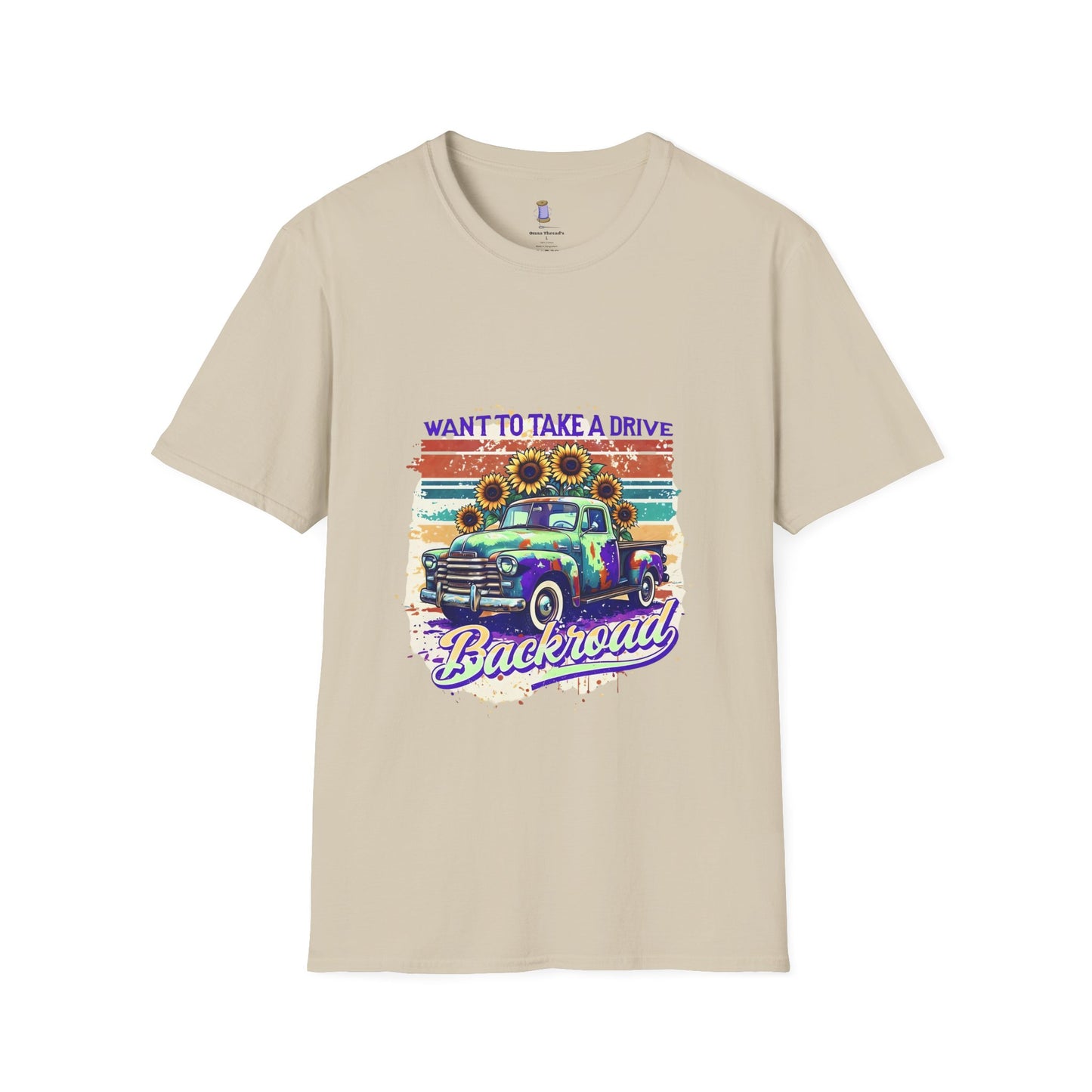 Retro Drive Unisex T-Shirt, Casual Tee, Vintage Car Shirt, Gift for Road Trip Lovers, Summer Style, Outdoor Adventure Apparel