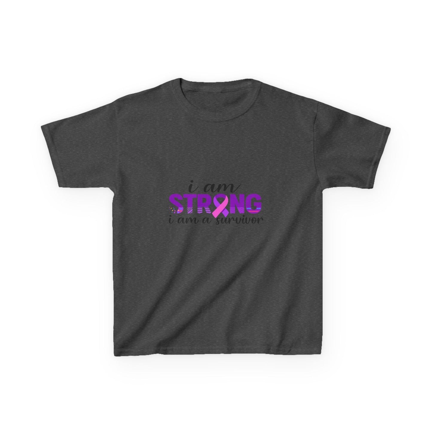 Strong Survivor Dinosaur Tee - Christmas Gift for Kids