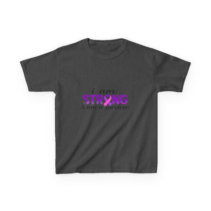Strong Survivor Dinosaur Tee - Christmas Gift for Kids