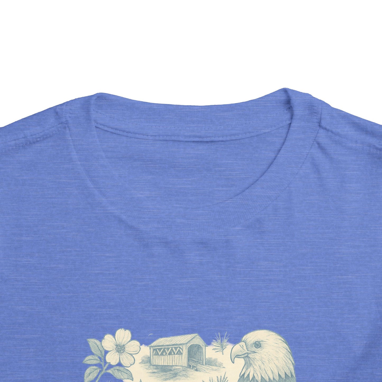 Toddler Tee - NC Landmarks Vintage First in Flight Design