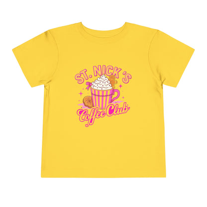 St. Nick's Coffee Club Toddler Christmas Tee