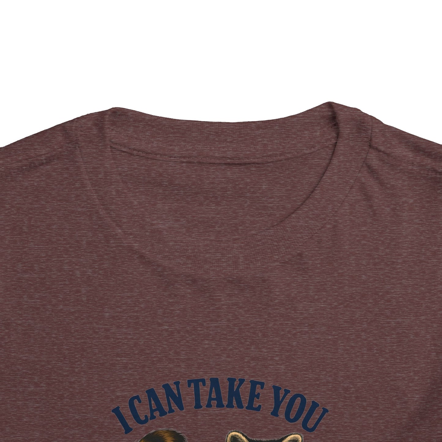 Raccoon Bike Ride Toddler Christmas Tee