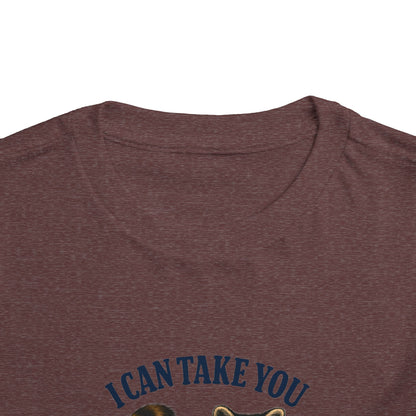 Raccoon Bike Ride Toddler Christmas Tee