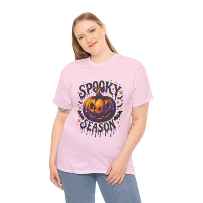Spooky Season Jack O Lantern Halloween Tee