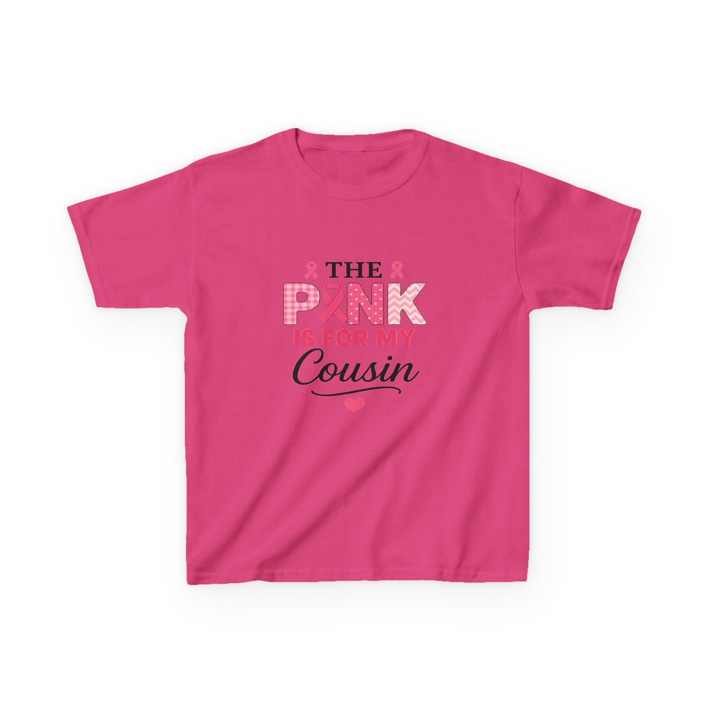Pink Ribbon Cousin Tee - Breast Cancer Awareness