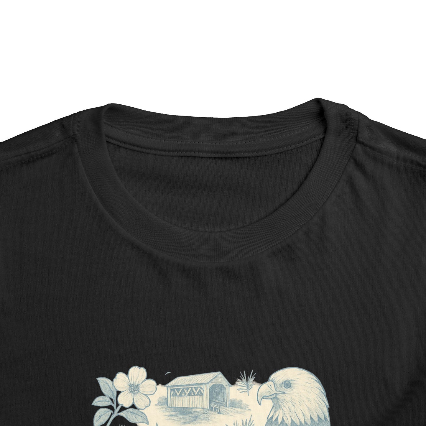 Toddler Tee - NC Landmarks Vintage First in Flight Design