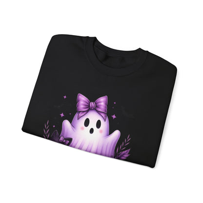 Cute Halloween Ghost Crewneck Sweatshirt