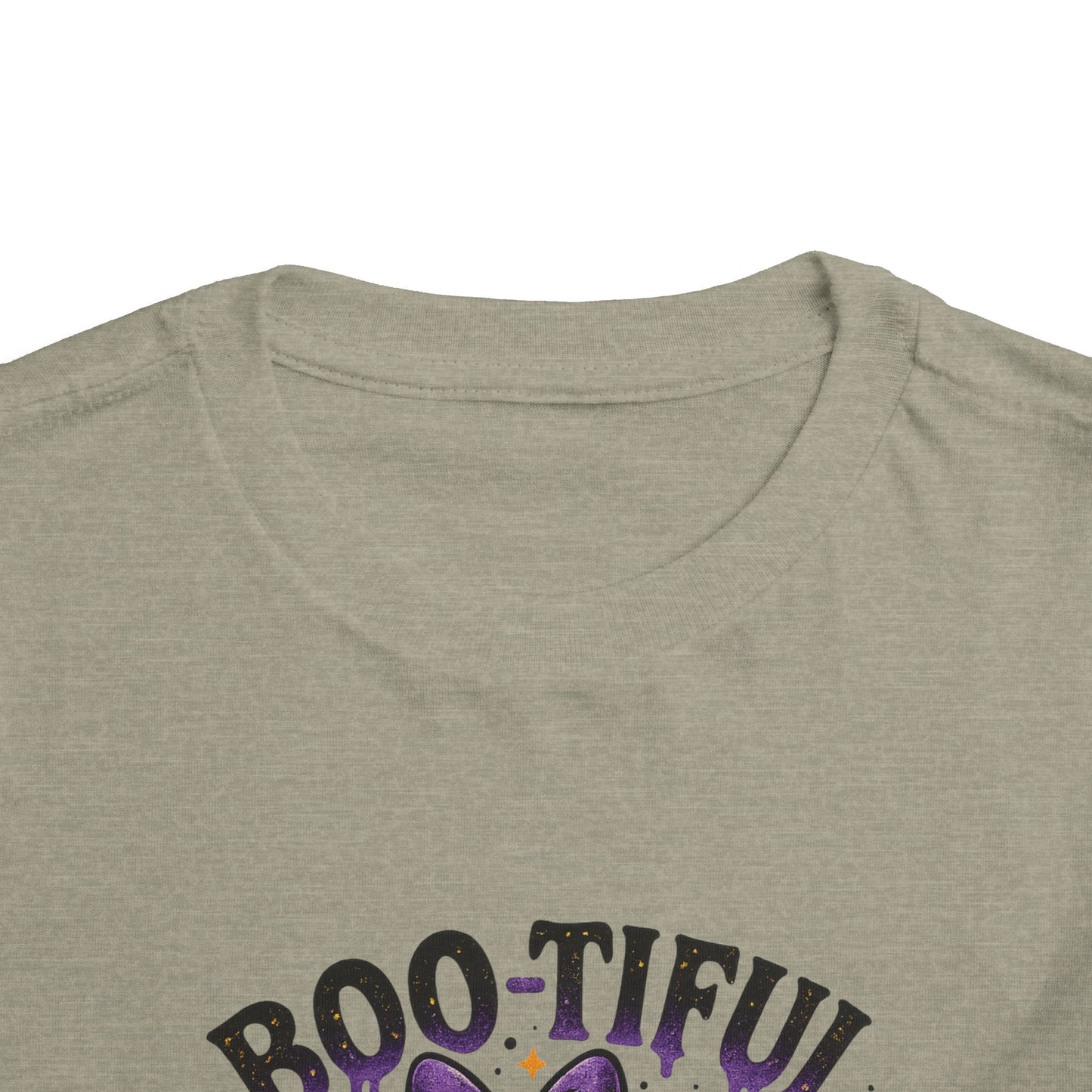Boo-tiful Ghost Halloween Toddler Tee