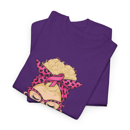 Hope Love Pink Ribbon Tee - Breast Cancer Awareness