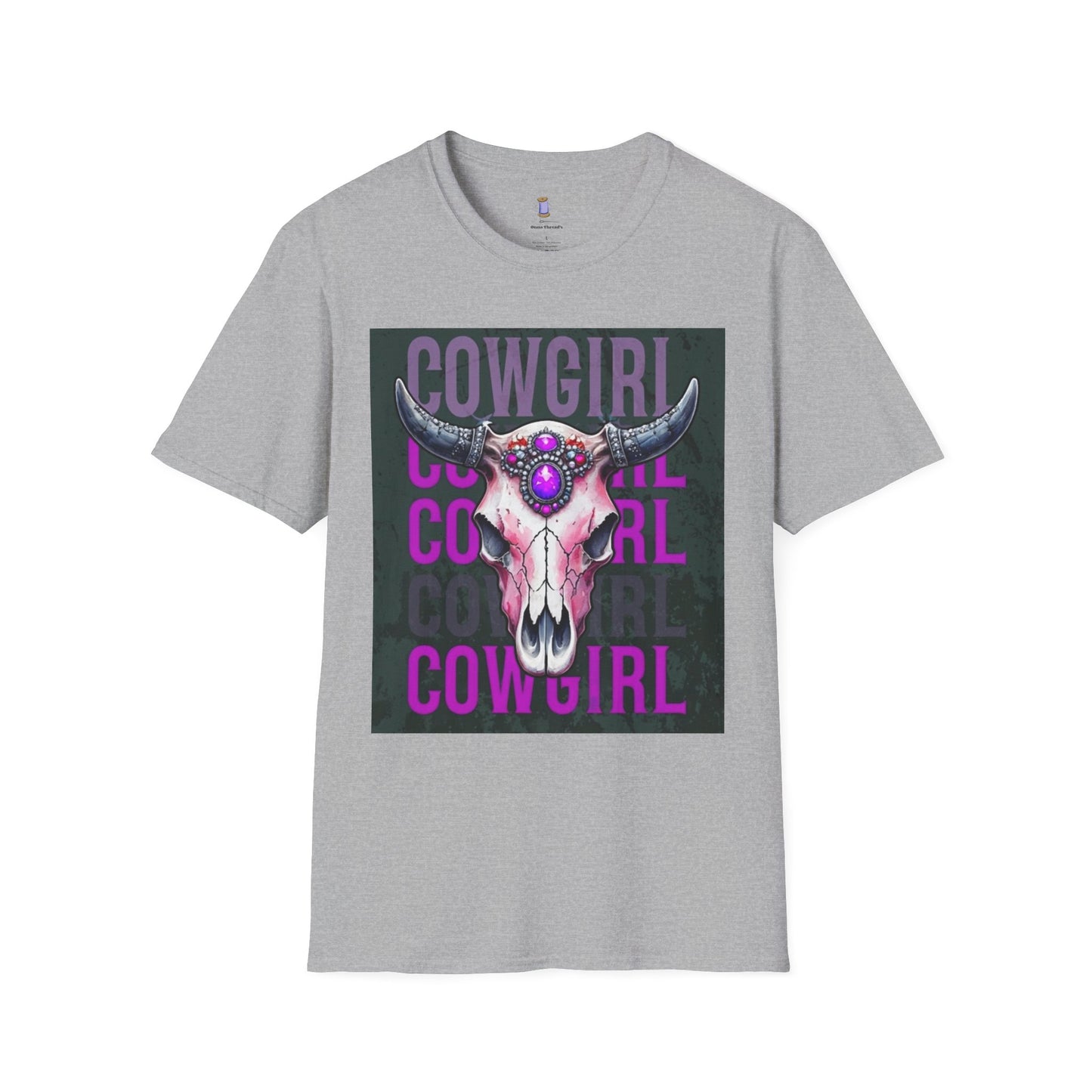 Stylish Cowgirl T-Shirt, Graphic Tee, Gift for Her, Western Apparel, Casual Wear, Festival Outfit, Vintage Cowgirl Style