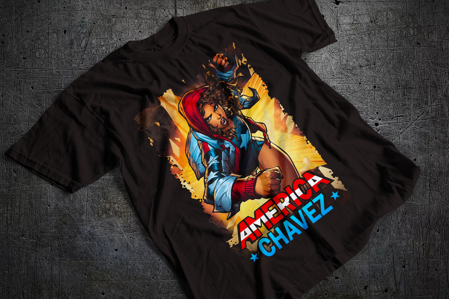 America Chavez Adult T-Shirt