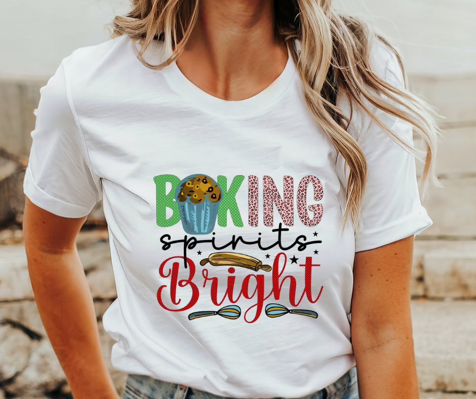 Baking Spirts Bright Adult T-Shirt