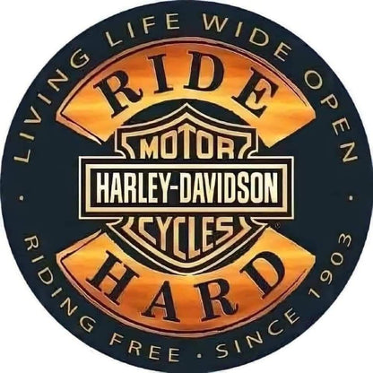 Harley Davidson Ceramic Coaster Set