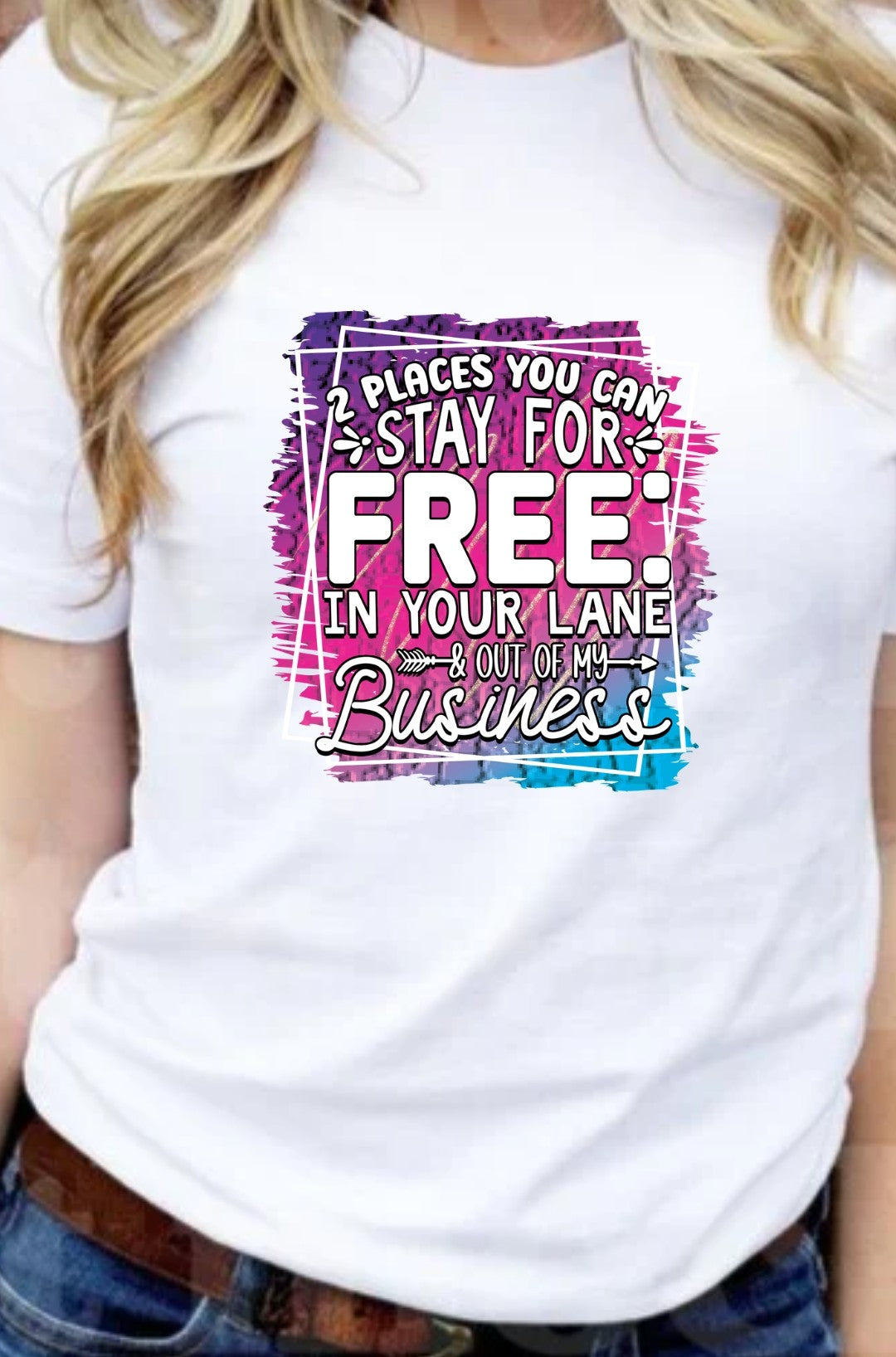 Two Places You Can Stay For Free T-Shirt