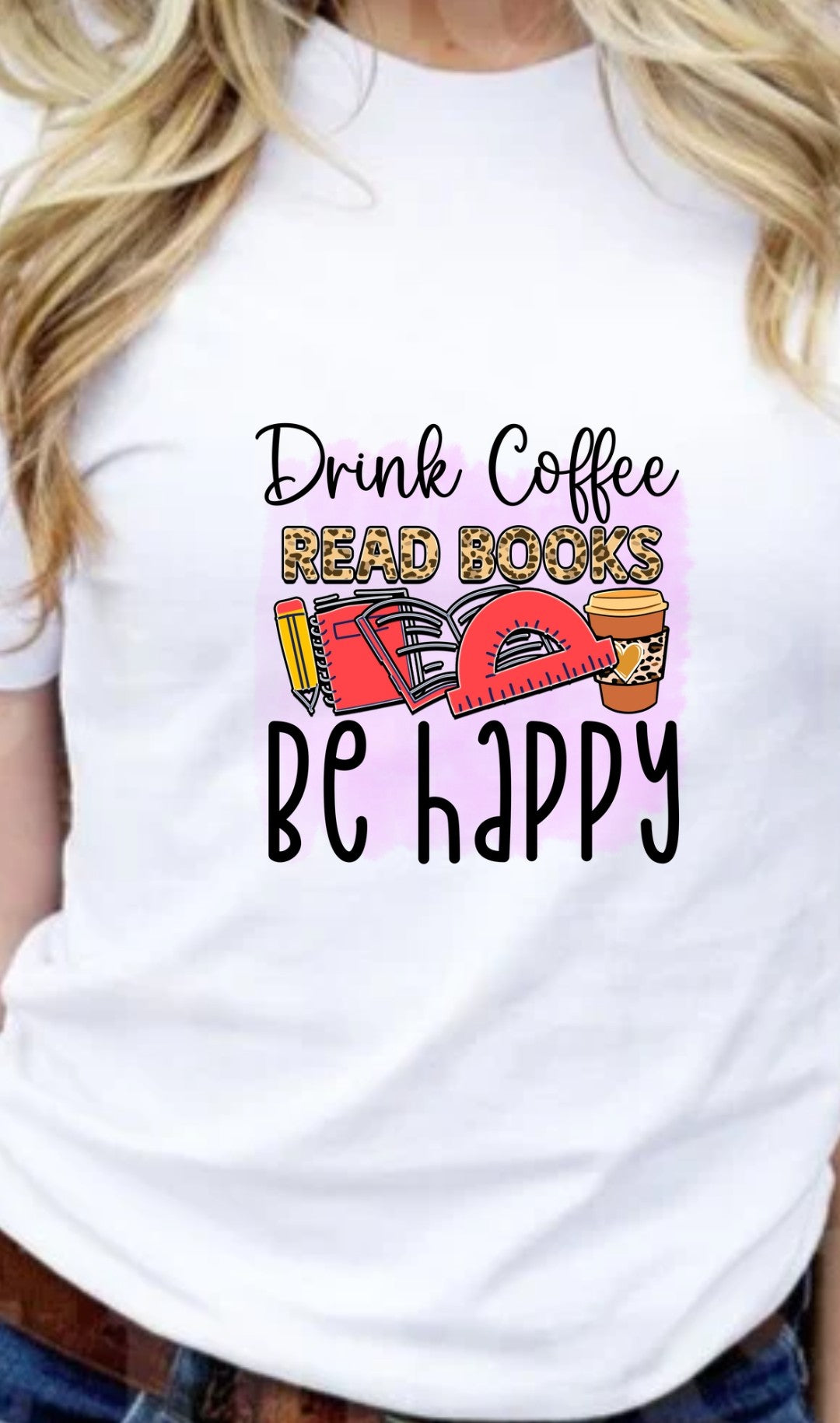 Drink Coffee Read Books  T-Shirt