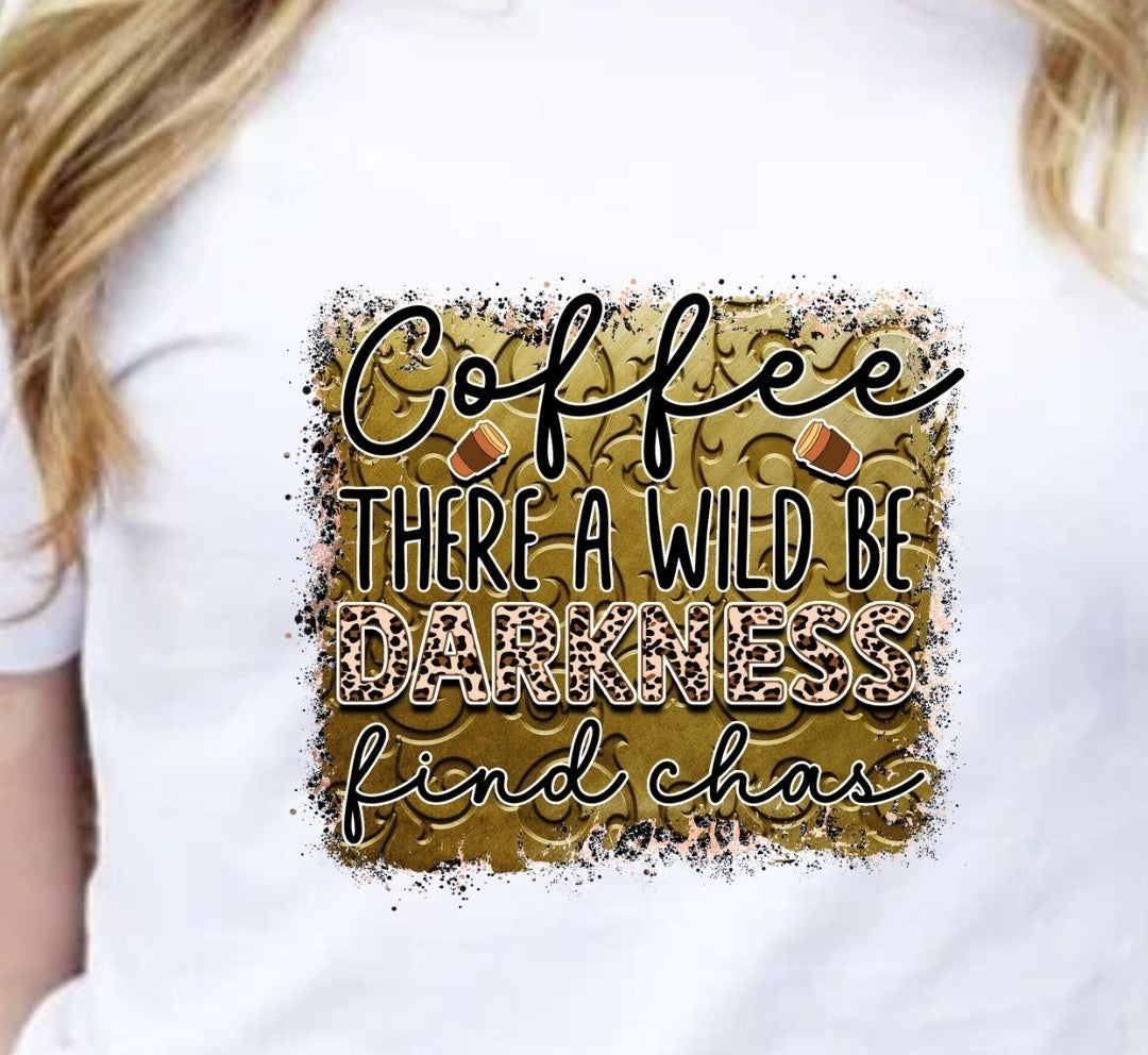 Coffee And Darkness T-Shirt