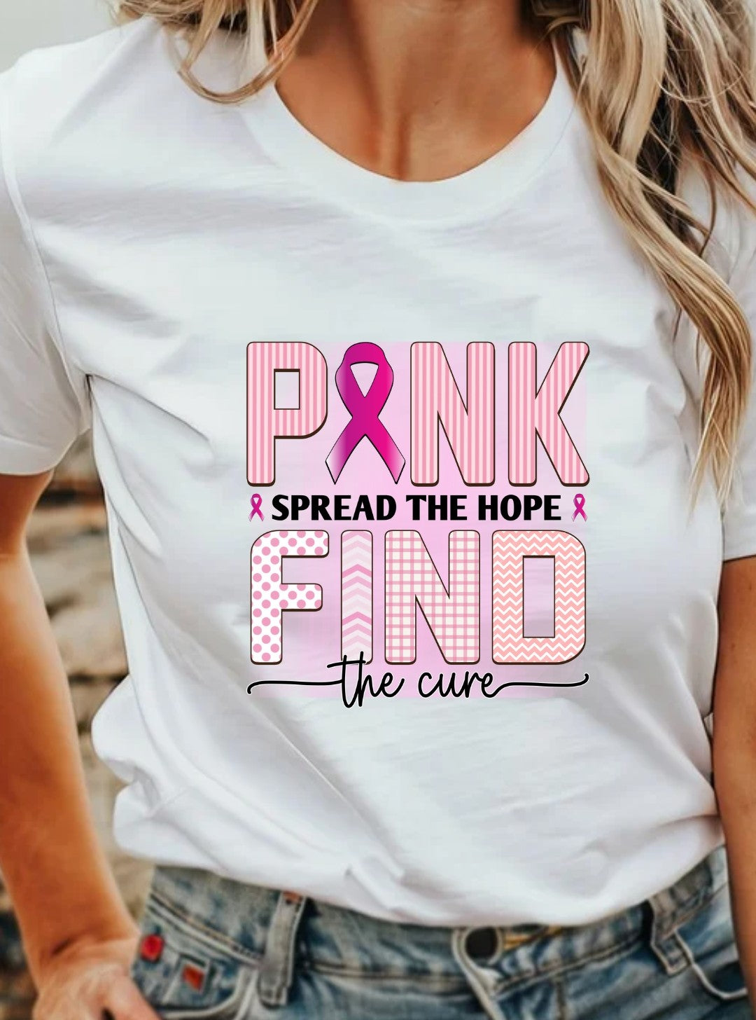 Pink Spread The Hope T-Shirt