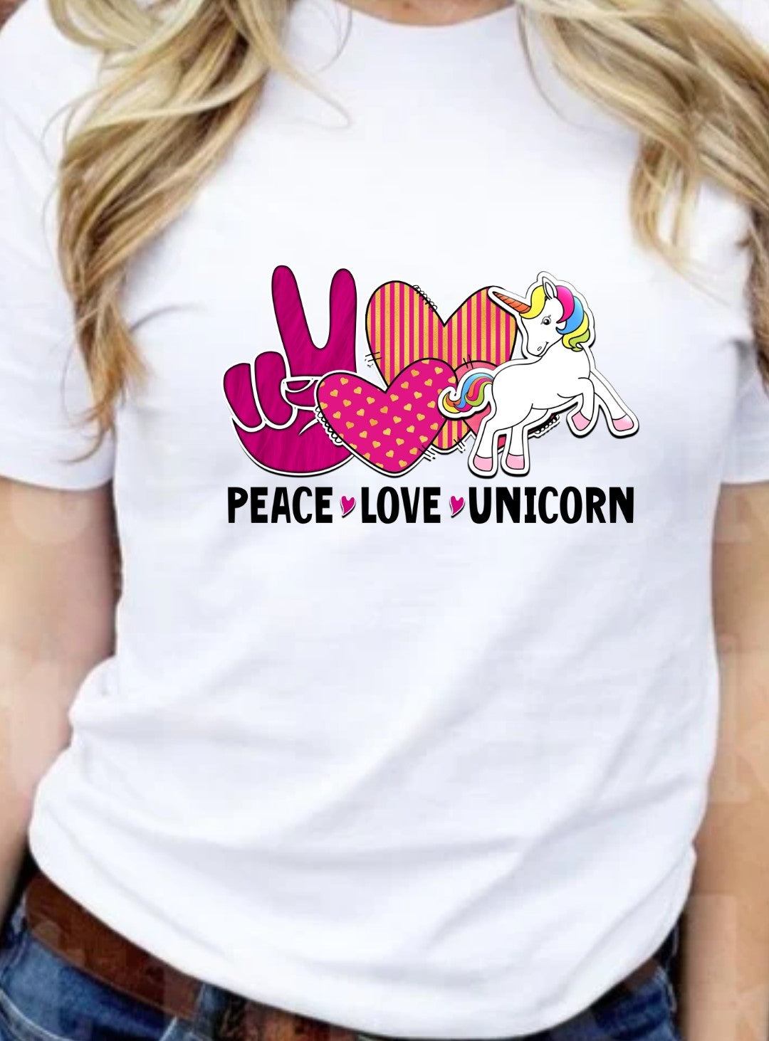 Peace Love Unicorn T-Shirt