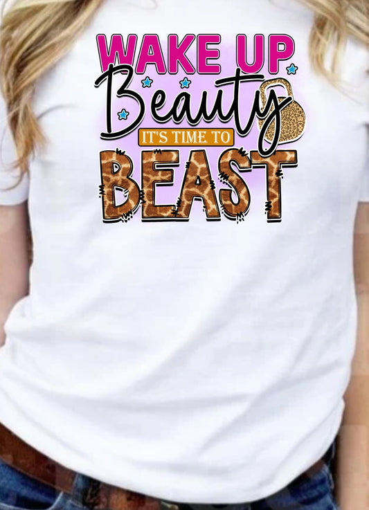 Wake Up Beauty And Beast T-Shirt