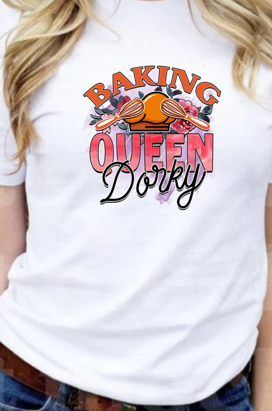 Dorky Baking Queen T-Shirt