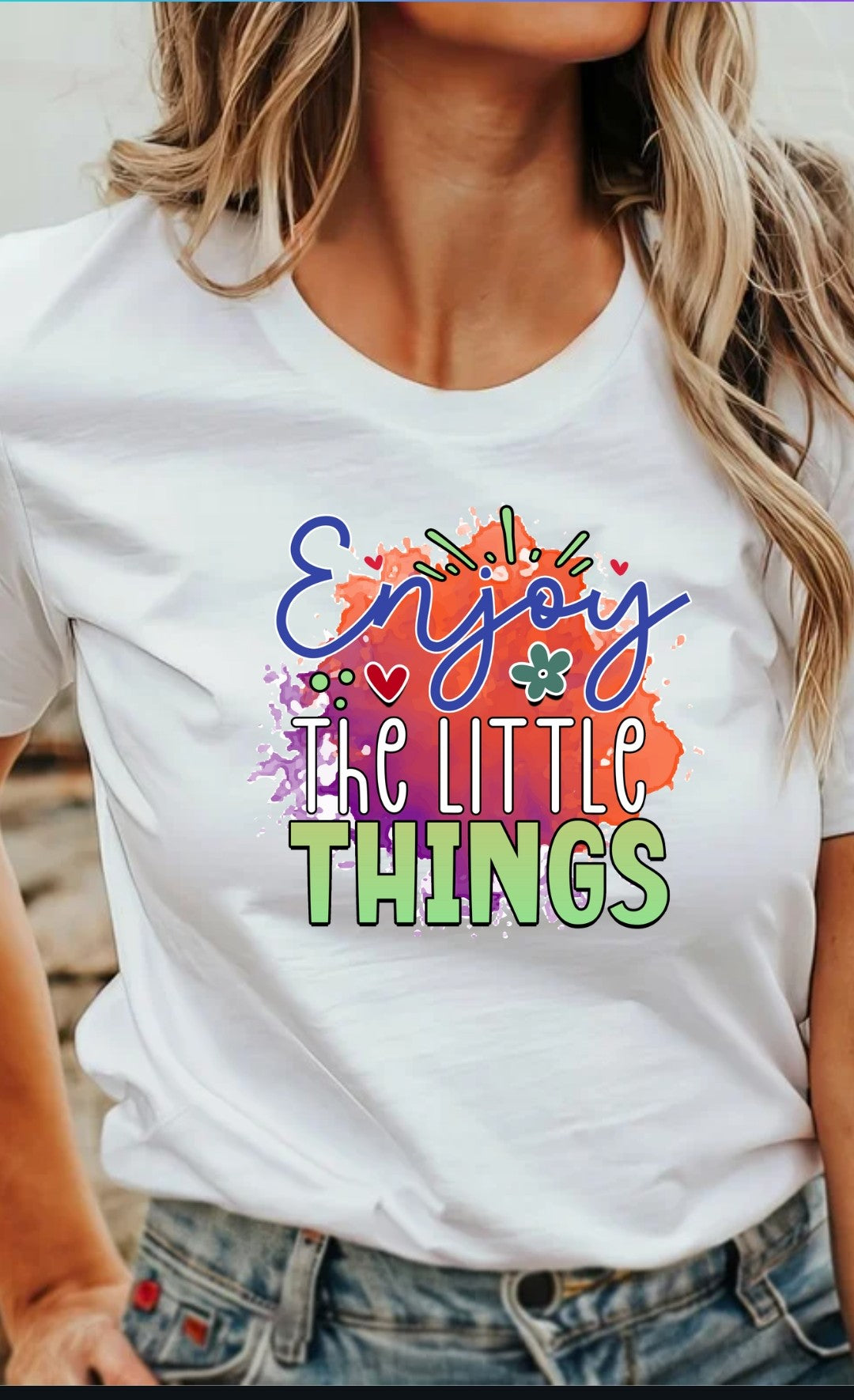 Enjoy The Little Things  T-Shirt