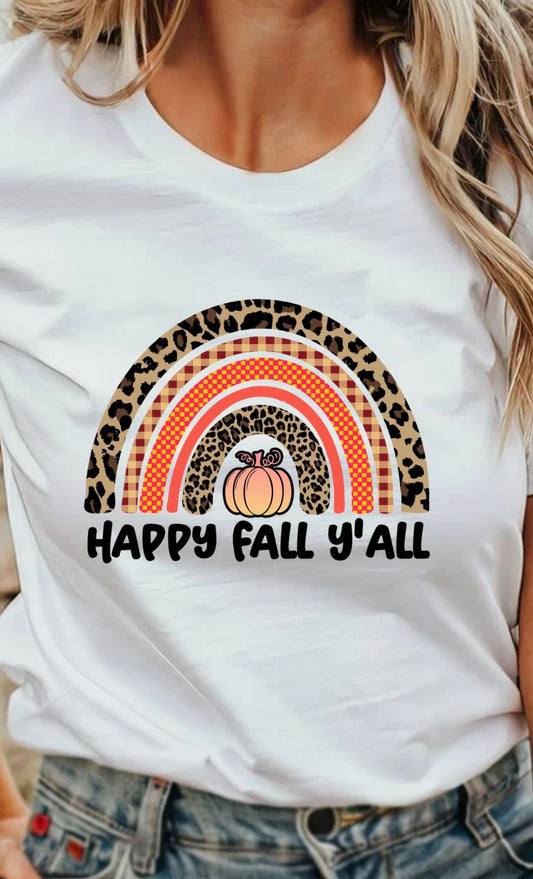 Happy Fall Y'All 2 T-Shirt