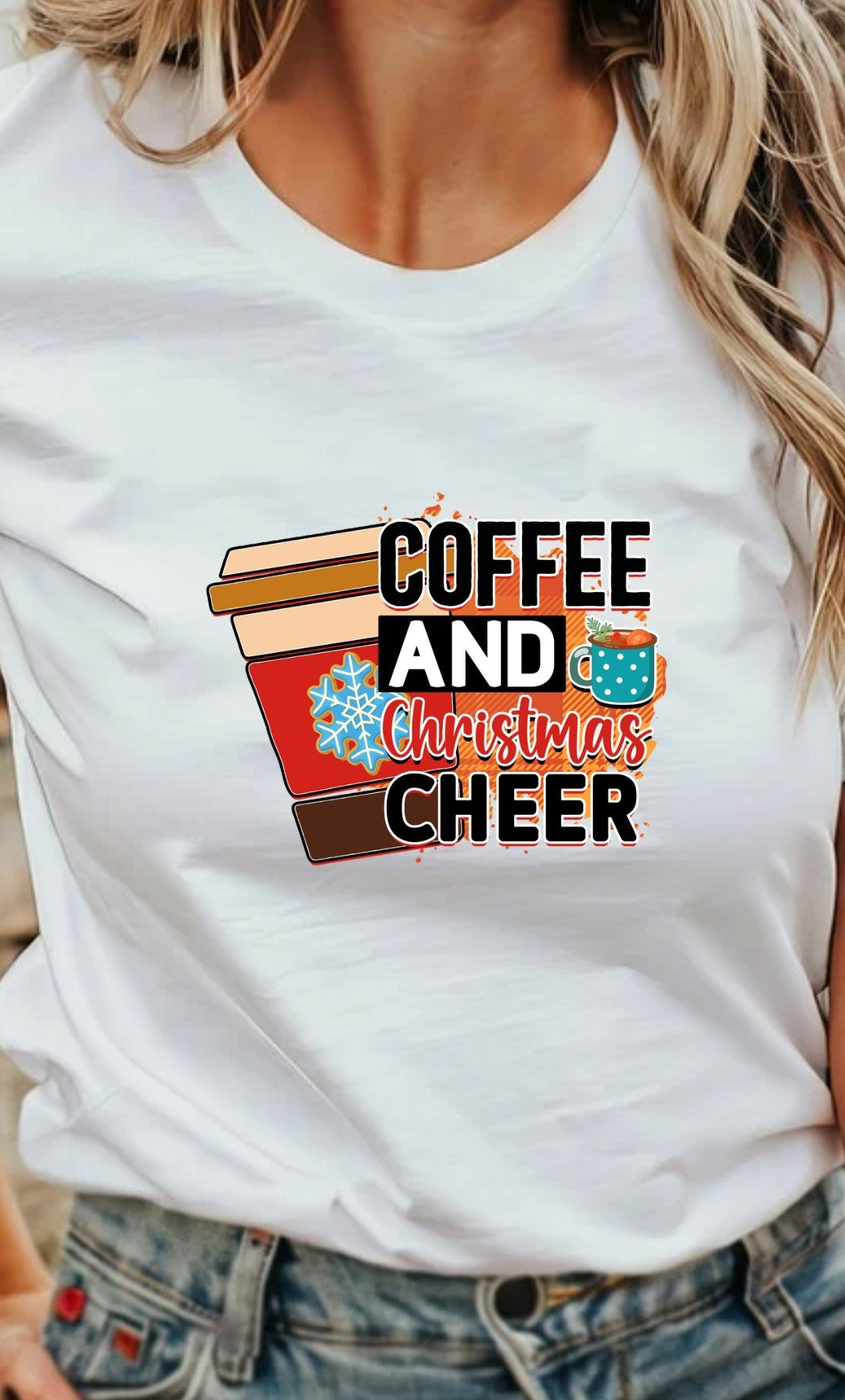 Coffee And Christmas Cheer 3 T-Shirt