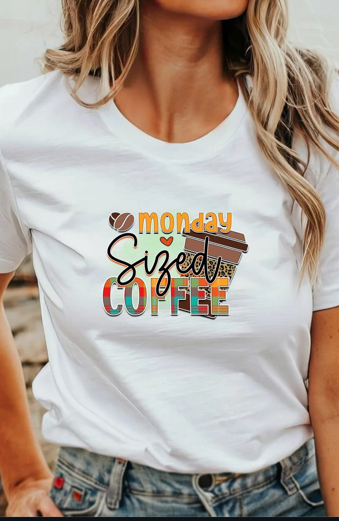 Monday Size Coffee T-Shirt