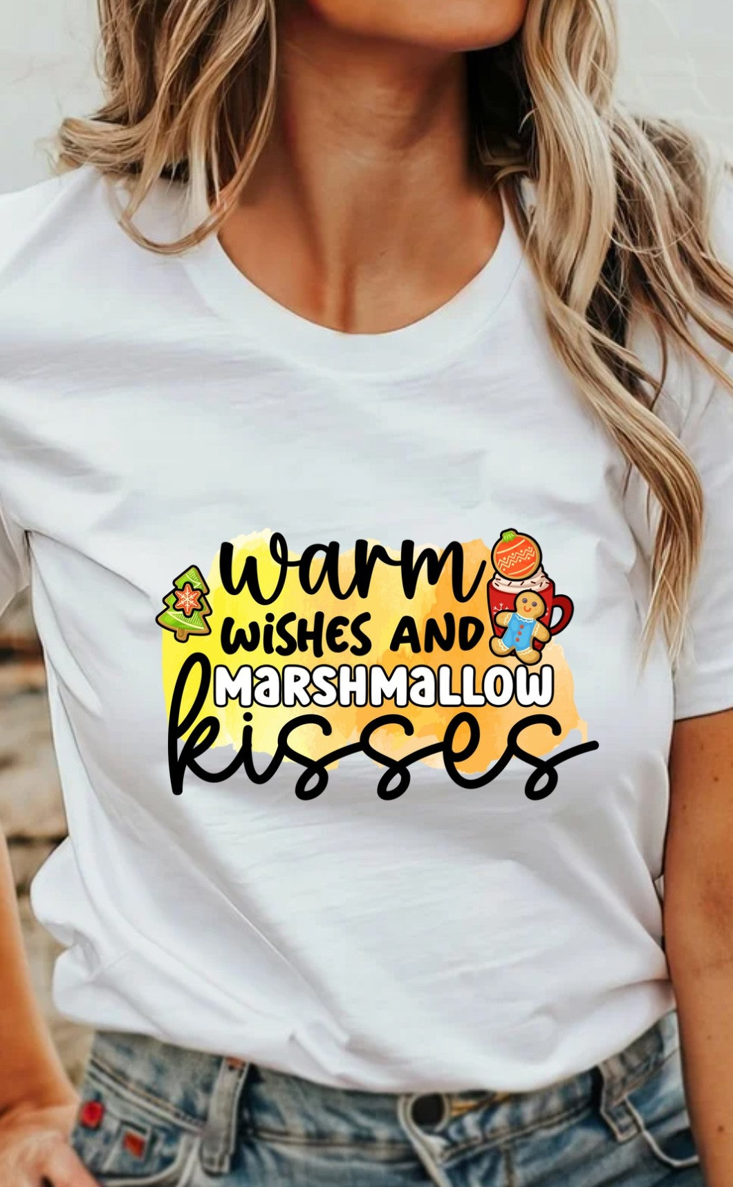 Warm Wishes And Marshmallow Kisses T-Shirt