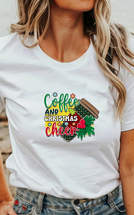 Coffee And Christmas Cheer T-Shirt