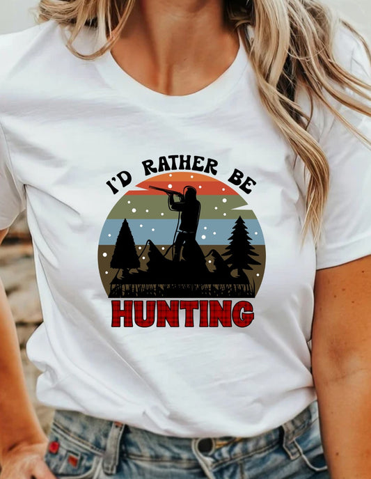 I Rather Be Hunting T-Shirt