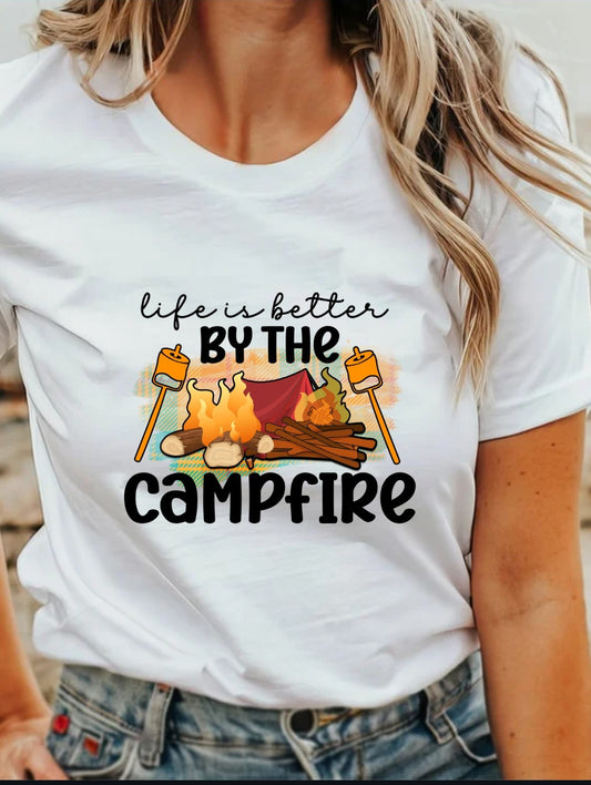 Life Is Better By The Campfire 2 T-Shirt