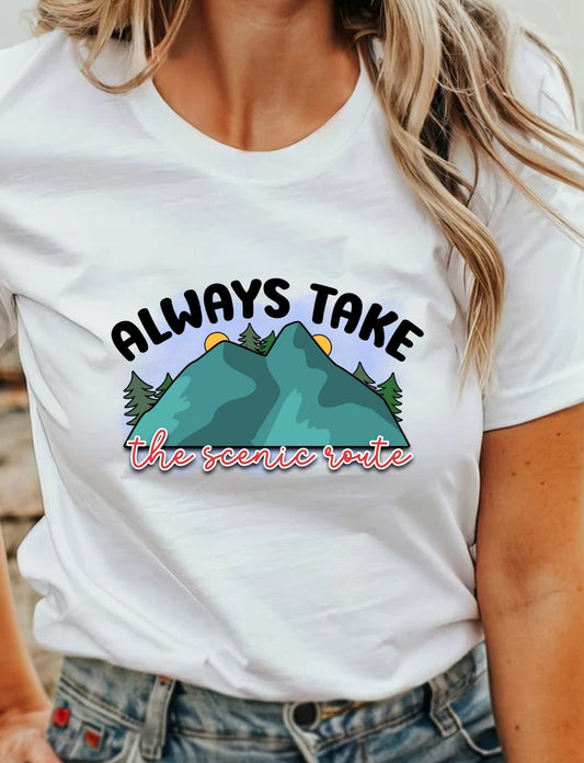 Always Take The Scenic Route T-Shirt