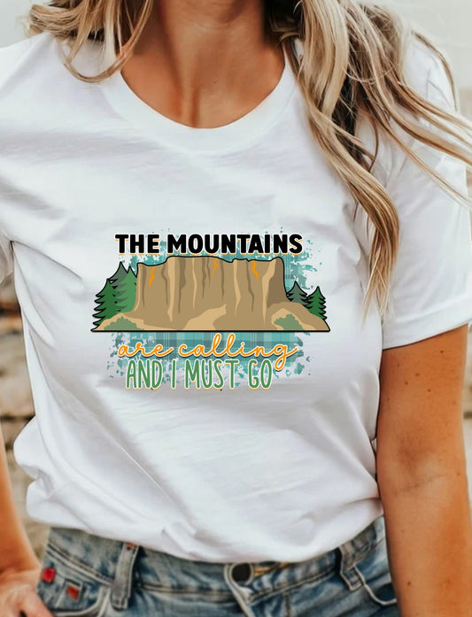 The Mountains Are Calling T-Shirt