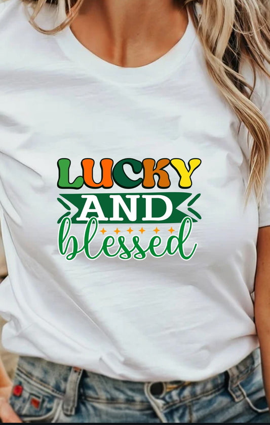 Lucky and Blessed T-Shirt