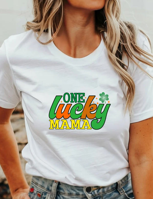 The One Lucky Mama T-Shirt